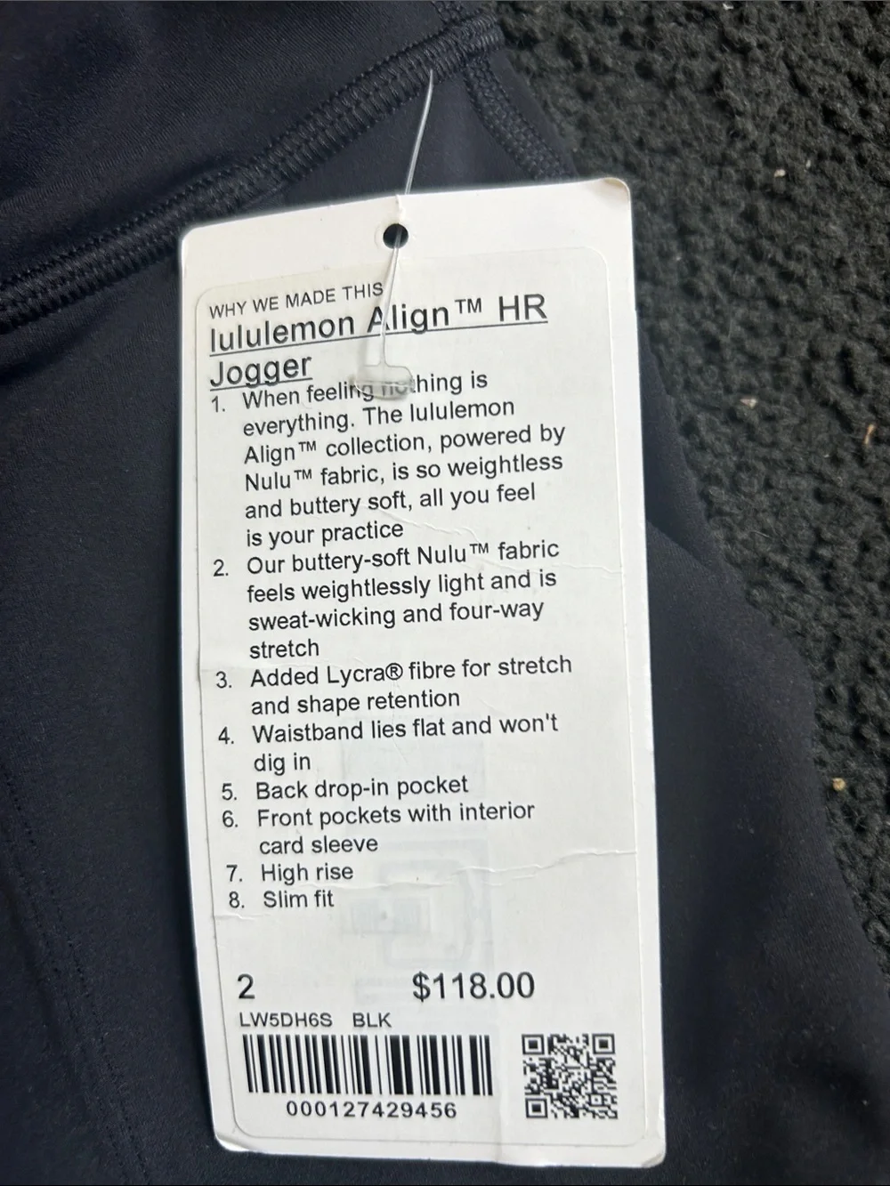 lululemon athletica align waistband